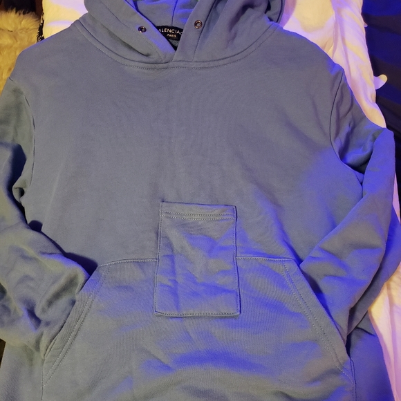 balenciaga iphone pocket hoodie
